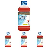 GoodSense Strawberry Electrolyte Solution, 33.8 Fluid Ounces (Pack of 4)