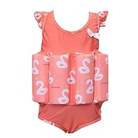 One-Piece Children Buoyancy Swimsuit Swim Vest Detachable Float Swimwear, Perfect for Kids or Baby Learn to Swimming
