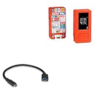 BoxWave Cable Compatible with M5Stack M5StickC Plus ESP32-PICO Mini IoT Development Kit - USB Expansion Adapter, Add USB Connected Hardware to Your Phone