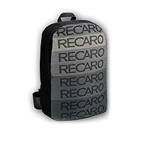 JDM Bride Recaro Racing Laptop Travel Backpack Brown Bottom with Adjustable Harness Straps (RECARO-SP2-BLACK STRAP)