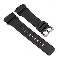 watch strap watchband Resin Band black for AQ-S810W AQ-S810