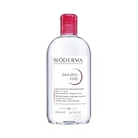Sensibio H2O Micellar Water, Makeup Remover, Gentle for Skin, Fragrance-Free & Alcohol-Free, No Rinse Skincare With Micellar Technology for Normal To Sensitive Skin Types