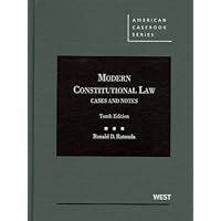 Modern Constitutional Law (American Casebook Series) Modern Constitutional Law (American Casebook Series) Hardcover
