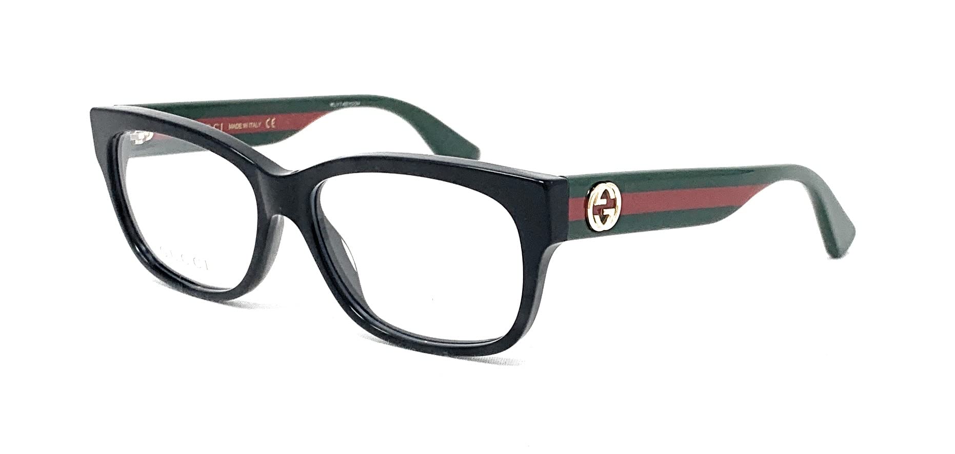 Mua Gucci GG 0278O 011 Black Plastic Rectangle Eyeglasses 55mm, 55-15-145  trên Amazon Mỹ chính hãng 2023 | Fado
