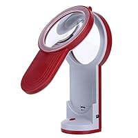 Magnifier Desktop Illuminated Magnifying Glass Handheld Book Light Collapsible Magnifying Glass with USB Interface Beauty Comes