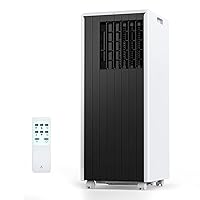 8000 BTU Portable Air Conditioner, Air Conditioners 3-in-1 Compact Fast Cooling Indoor AC Unit, Window Mount Exhaust Kit, Fan Dry Modes, 115V
