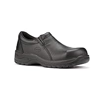 Honeywell Oliver by Honeywell 49430-BLK-085 49 Series Leather Slip-On Shoes