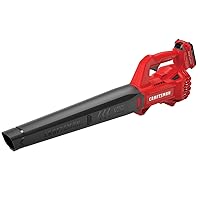 CRAFTSMAN 20V MAX Cordless Leaf Blower Kit with Battery & Charger Included (CMCBL710D1) Red