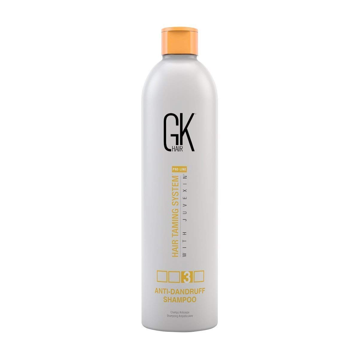 GK HAIR Global Keratin Anti Dandruff Shampoo 250ml-Global Keratin Moisturizing Conditioner for Color Treated Dry Damage Curly Frizzy Thinning 300ml