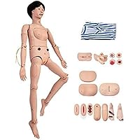Full Body Male and Female Manikin Detachable Patient Care Manikin Demonstration for Student Education Teaching Skills
