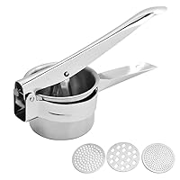 PriorityChef Large 15oz Potato Ricer, Heavy Duty Stainless Steel Potato  Masher and Ricer Kitchen Tool, Press and Mash Kitchen Gadget For Perfect  Mashed Potatoes - Everytime