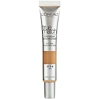 L’Oréal Paris True Match Eye Cream in a Concealer, 0.5% hyaluronic acid, Light N3-4, 0.4 fl. oz.