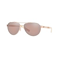 Costa Del Mar Men's Fernandina Aviator Sunglasses