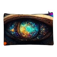 Galaxy Space Makeup Bag - Fantasy Cosmetic Bag - Printed Makeup Pouch