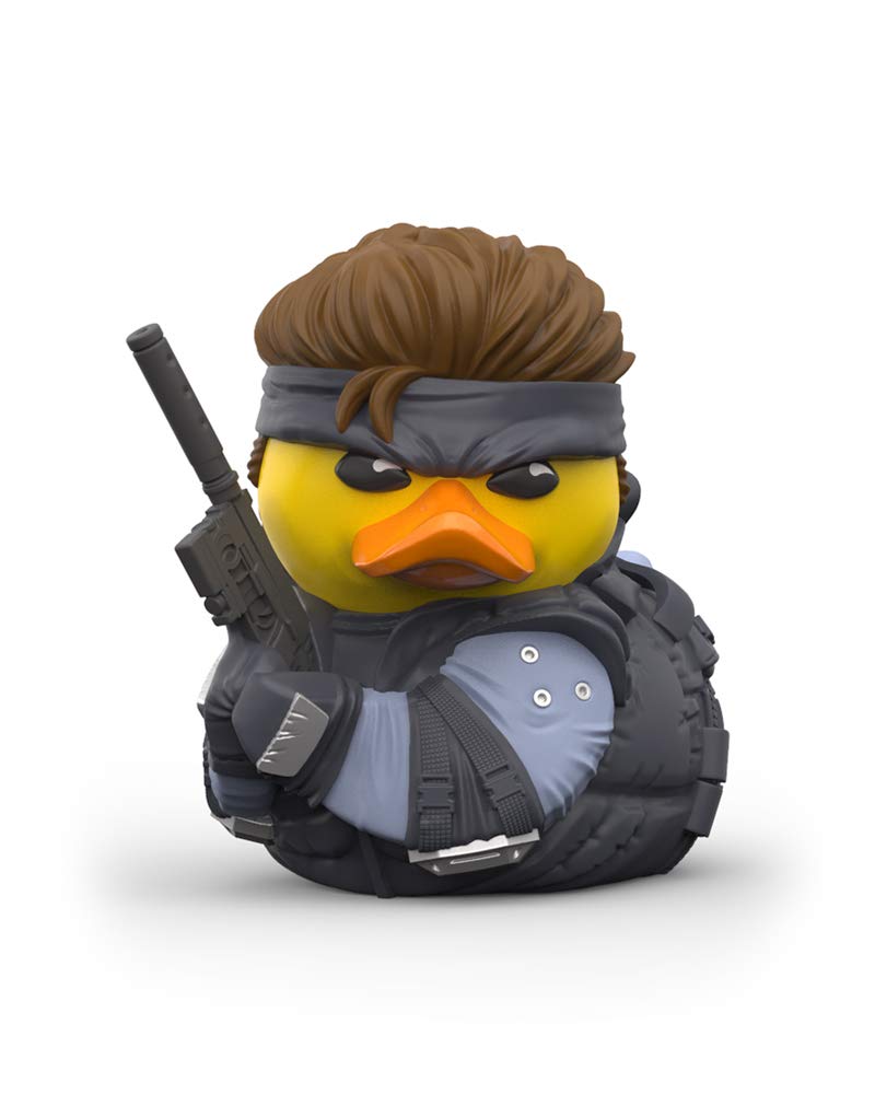 TUBBZ Metal Gear Solid Snake Collectible Rubber Duck Vinyl Figure – Official Metal Gear Solid Merchandise – PC & Video Games