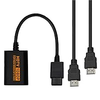 HDMI Adapter Converter Cable Compatible with Nintendo 64 /Gamecube/SNES (PAL/NTSC), 1080P