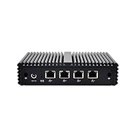 4 LAN Quad Core J1900 Mini Pc Qotom-Q190G4N-S07 8G ram 128G SSD Intel Celeron Processor J1900 4X Gigabit Intel LAN Ports Apply to Router, Firewall, Proxy, Linux Mini PC OPNsense