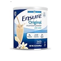 Original Powder, Vanilla Flavor, Complete Balanced Nutrition, 8g Protein- 14.1 oz/Can X 2 Cans (EXP: 11/01/2025