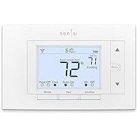 Sensi St55u Smart Wi-Fi Thermostat, White