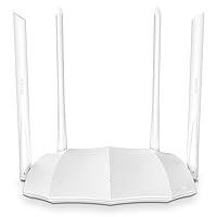 Tenda AC1200 Smart WiFi Router | Dual Band Wireless Internet Router | AP Mode| IPv6 | Guest WiFi, and Parental Controls | Various scenarios | (AC5V3.0), White
