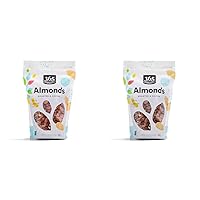 365 by Whole Foods Market, Roasted And Salted Almonds, 16 Ounce (Pack of 2)