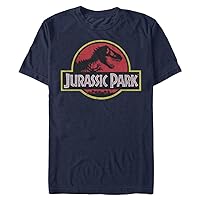 Jurassic Park Men's Classic Movie Logo T-Shirt