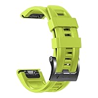 22/26MM Quick Release Easy Fit Silicone Watch Band For Vertix/Vertix 2 Strap Bracelet For Fenix 7 7X 5 5X 6 6X Watchband