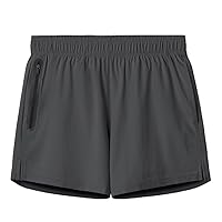 Men's Lightweight Shorts 3'' Relaxed Fit Mens Running Shorts Outdoor Breathable Shorts Elastic Waist Comfort Hiking Shorts