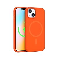 FELONY CASE - Stylish Neon Orange Phone Cover for iPhone 15, Compatible with MagSafe - 360° Shockproof Protective Cases Designed for Apple iPhone 15