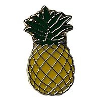 Pack of 24 Yellow Pineapple Motorcycle Hat Cap Lapel Pin