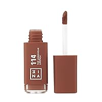 The Longwear Lipstick 114 - Naturally Hydrating, Fast Drying - Shades That Stay All Day And Suit Every Skin Tone - Cruelty Free, Paraben Free, Vegan Cosmetics - Light Brown Color - 0.22 Fl. Oz