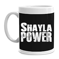 Shayla Power Cloth Font Mug 11 ounces