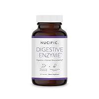 Nucific Digestive Enzyme Supplement to Support Digestion and Nutrient Bioavailability, 90 Count