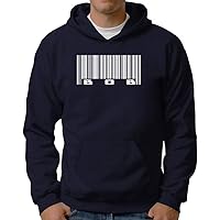 Personalized BAR Code Add Any Name Hoodie