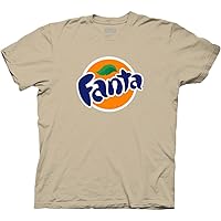 Ripple Junction Fanta Main Logo Drink Adult T-Shirt Officially Licensed