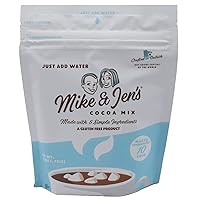 Mike & Jen’s Hot Cocoa Powder, Hot Chocolate Mix with 5 Simple Ingredients, 12 Ounce Package (10 Servings)