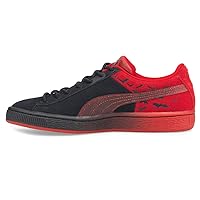 Puma Kids Boys Bat X Suede Classic Lace Up Sneakers Shoes Casual - Black