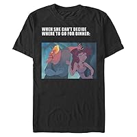 Disney Big & Tall Villains Hades Dinner Meme Men's Tops Short Sleeve Tee Shirt