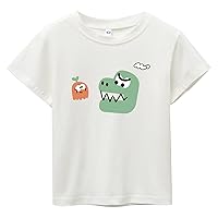 Graphic Tees for Little Boys Sleeve Cartoon Prints Casual Tops for Kids Clothes Long Sleeve Size 16 Boys