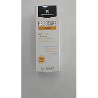 Helioicare Water Gel Sunscreen Long-Lasting Moisturizing Sunscreen Gel - Skin Product - Skin Protector - All Skin Types - Long -Term Protection - with vitamins C and E - Effective against infrared rays- SPF 50+ 1.69 fl oz