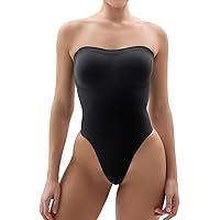 Women's Sexy Bodycon short Sleeves Basic Zip Front Tops Leotard Bodysuit (Black 1)