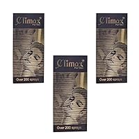 Climax Spray for Men - Over 200 Sprays (Pack of 3)