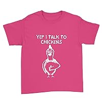 Yep I Talk to Chickens T-Shirt | Playful Poultry Humor