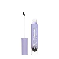 Pacifica Beauty | Dream Big Brushed Up Brows | Non-Crunchy Tinted Brow Gel | Pigmented Fluffy Full Brow | Plant Fibers for Fullness | Easy-To-Use Micro Spoolie | Mess Free | Vegan + Cruelty Free