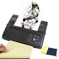 Transfer Copier Printer,Portable Durable ABS Material A4 A5 Stencil Printer for Art Engraving, Professional Artist(Black)