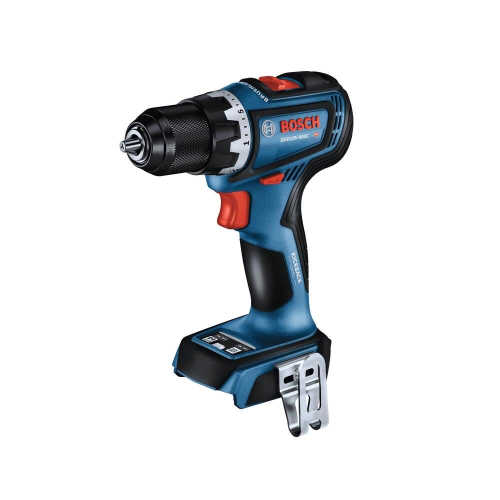 BOSCH GSR18V-800CN 18V Brushless Connected-Ready 1/2 In. Drill/Driver (Bare Tool)
