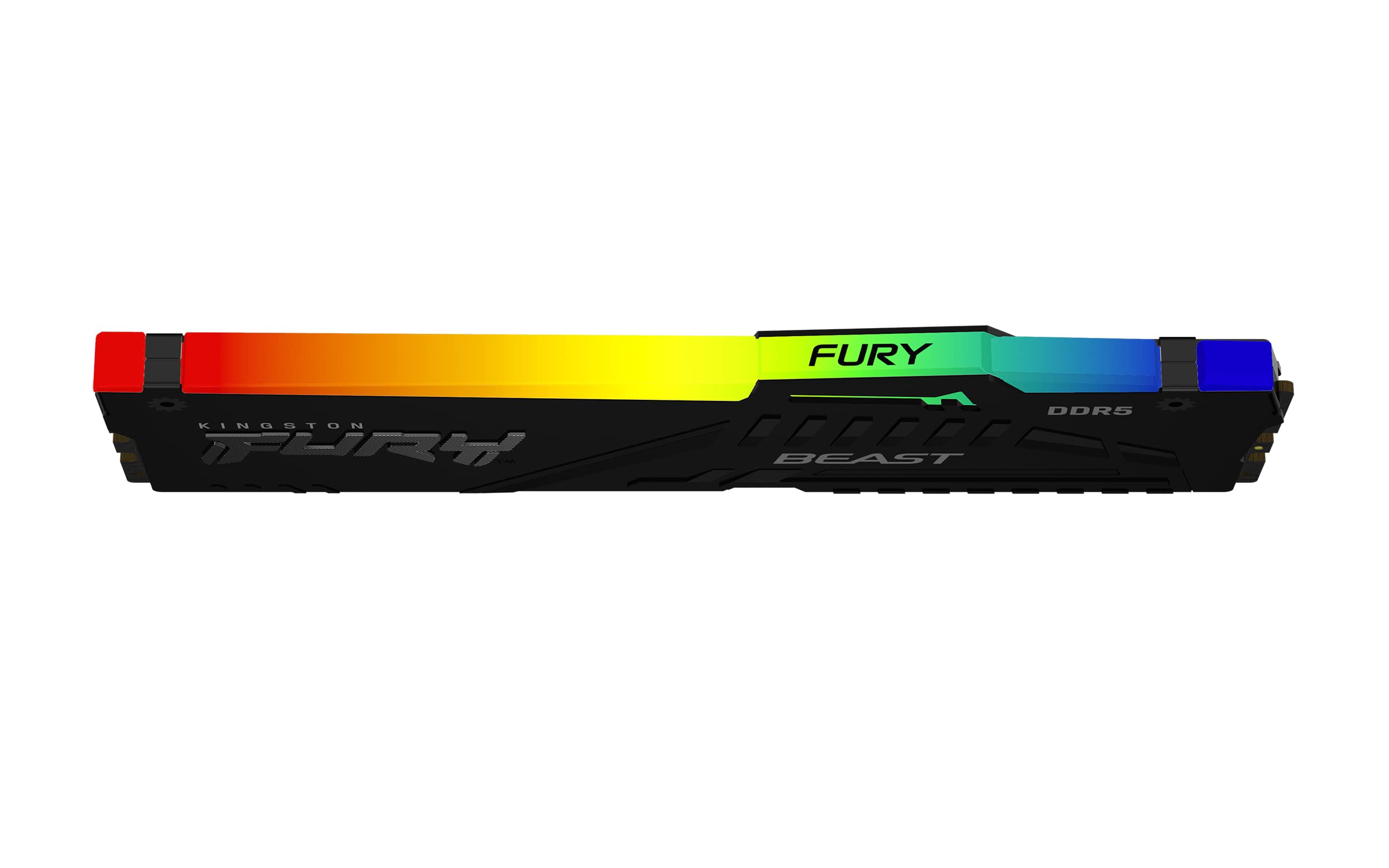 Kingston Technology Fury Beast RGB 32GB (2x16GB) 6000MT/s DDR5 CL36 Desktop Memory Kit of 2 | Infrared Sync Technology | AMD Expo | Plug N Play | KF560C36BBEAK2-32