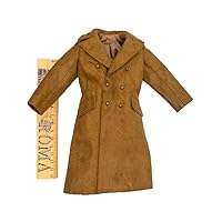 1/6 Soldier WWII British Coat Overcoat for 12'' Action Figure