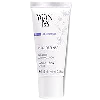 Yon-Ka Vital Defense Day Cream (15ml) Daily Facial Moisturizer and Hydrating Anti-Pollution Creme, Dermatologist Tested Professional Skincare, Paraben-Free