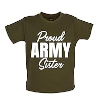 Proud Army Sister - Organic Baby/Toddler T-Shirt